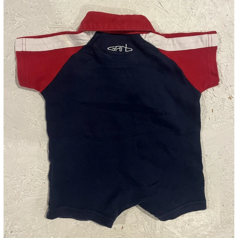 Old Varsity Brand Ryder Cup Hazeltine‎ 2016 One Piece Bodysuit Size 3M Golf Blue